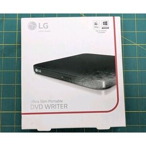 Ultra Slim Portable DVD Writer Mac & Windows Compatible LG Life's Good